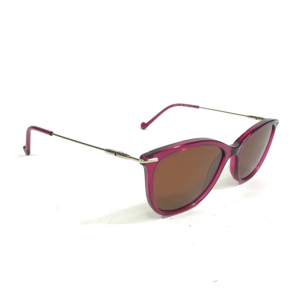 Liu Jo Sunglasses LJ2705 540 Gold Pink Cat Eye Frames with Brown Lenses